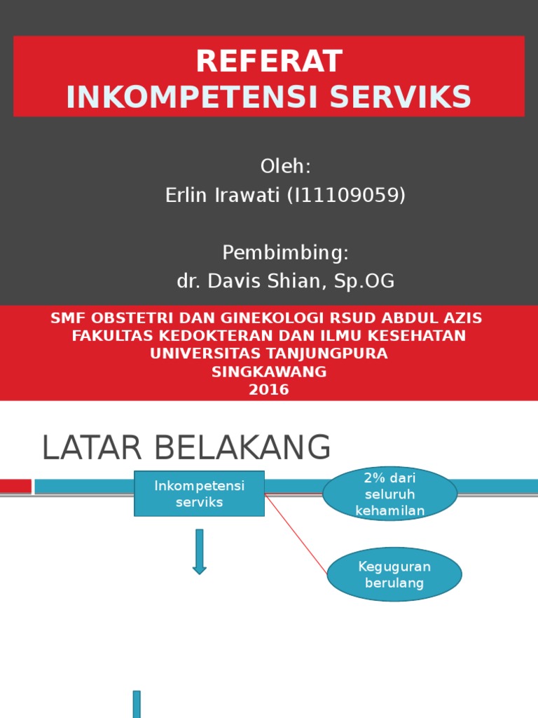 inkompetensi serviks